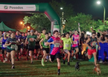 Gustavo Da Silva y Yesica Brítez se quedaron con la primera carrera de “Re Corro Posadas” 2026