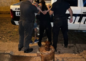 Cayeron dos “robacables” tras una persecución guiada por el 911