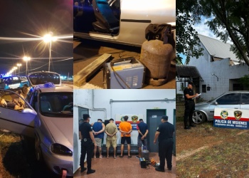 Robaron, se fugaron en auto y fueron capturados tras una persecución en Posadas