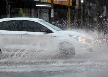 Continúa la lluvia en Misiones y llegan días fríos con temperaturas de 14°C