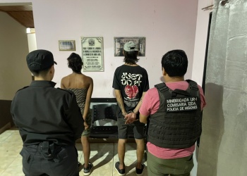 Usaron una tarjeta robada para pagar un motel y terminaron detenidos en Posadas