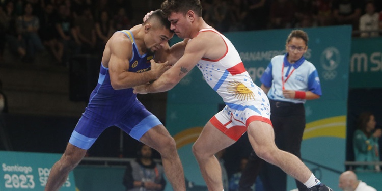 SIN CHANCES. Mauri no pudo ante el mexicano Irving Salazar Cabrera.