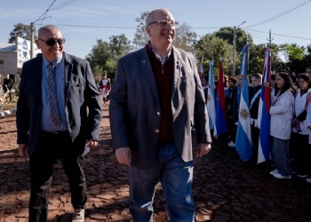 Passalacqua participó del aniversario de El Alcázar y habilitó un centro sanitario