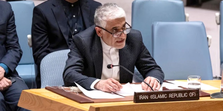 Amir-Saeid Iravani, representante de Irán ante la ONU.