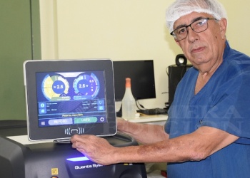 El equipo del Dr. Daniel Angeloni incorporó moderno equipamiento