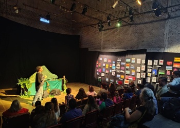 Jóvenes mbya guaraní llevaron sus voces al centro de la escena cultural en Posadas