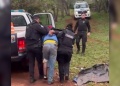 Golpeó a su pareja, la amenazó con un arma, se fugó al monte y fue capturado tras tirarse de un barranco