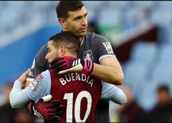 El “Dibu” Martínez y Emiliano Buendía junto al Aston Villa irá por la gloria en la Europa League