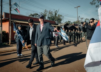 Passalacqua encabezó el acto por el 80° aniversario de El Soberbio y destacó “la solidaridad y el esfuerzo” de los pioneros