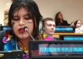 La lideresa misionera Keila Zaya volvió a su comunidad tras llevar la voz mbya al mundo