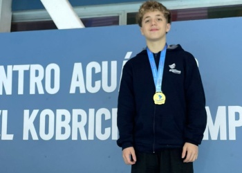 Natación: Thiago la rompió en Chile