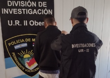 Oberá: detienen a un segundo implicado en el robo de una placa de bronce de la Facultad