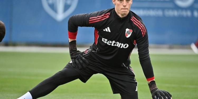 SEGURIDAD. Santiago Beltrán demostró estar a la altura en el arco de River.