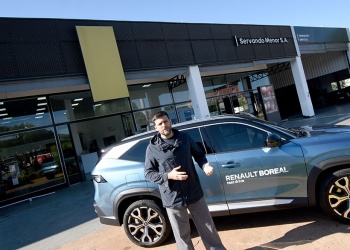 Diseño, potencia y tecnología: Servando Menor SA ya exhibe el Renault Boreal