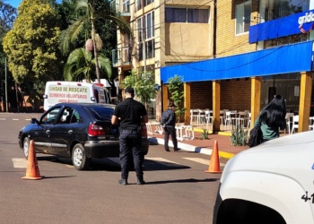 Una menor fue embestida por un automóvil en Jardín América