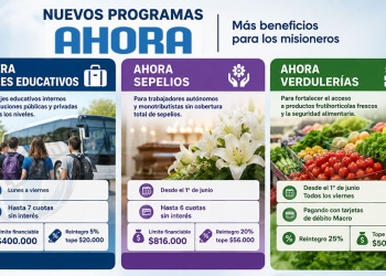 Misiones habilitó la inscripción para los programas Ahora Viajes Educativos, Ahora Verdulerías y Ahora Sepelios