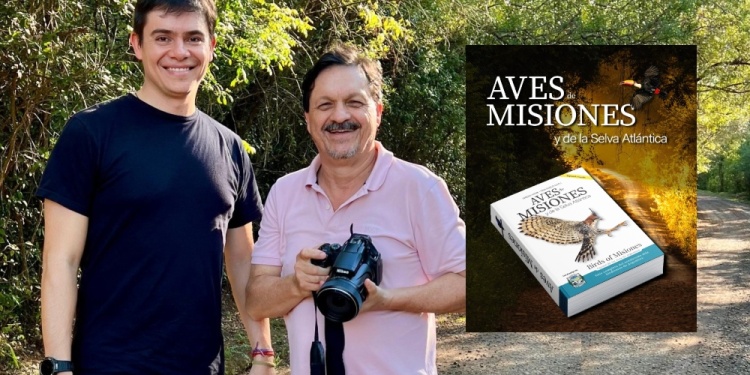 LA SELVA EN IMÁGENES. A partir de hoy, Francisco Capli y Sergio Moya, harán una serie de presentaciones de su obra “Aves de Misiones y la Selva Atlántica” en la Feria del Libro.