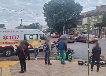 Murió un peatón de 75 años tras ser atropellado por una moto en Posadas