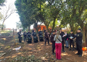 Posadas: desactivaron una toma en el barrio Los Patitos y retiraron estructuras precarias