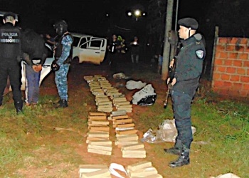 Cuatro años de prisión para “mula”  que cayó con marihuana en Eldorado
