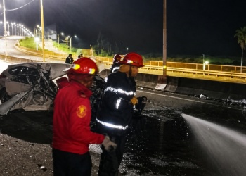 Identifican a la mujer fallecida en choque frontal en San Ignacio: el conductor iba alcoholizado