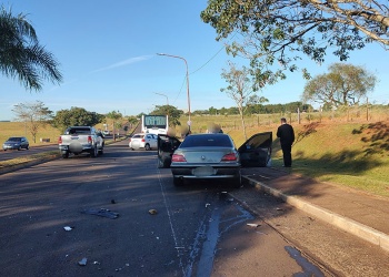 Un joven herido y dos personas buscadas tras un choque en Posadas