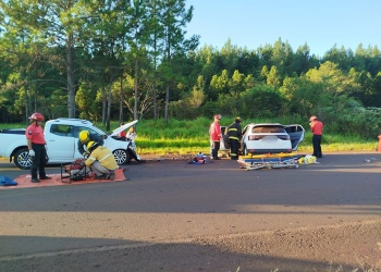Santa Ana: dos mujeres resultaron heridas tras un choque en las rutas 103 y 4