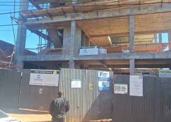 Un obrero sufrió lesiones tras el desprendimiento de una pared en una obra de Posadas
