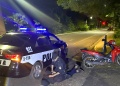 Detuvieron a motociclista tras una persecución