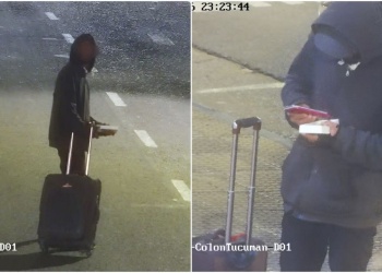 Simulaba ir de viaje con una valija y terminó detenido por vender celulares robados