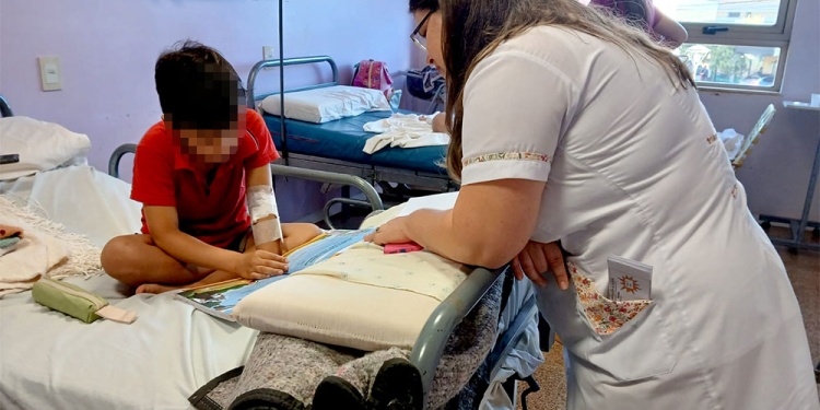PRESENTES. Entre marzo y abril se atendieron más de 800 alumnos en la modalidad hospitalaria en la provincia.