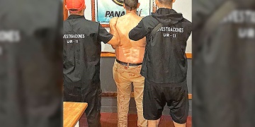 DETENIDO. A Juan Ramón Villalba los investigadores de la Unidad Regional II lo atraparon a tres kilómetros del escenario del asesinato pocos minutos después de alertados.
