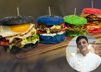 Día de la Hamburguesa: el emprendimiento que apuesta a la innovación con panes de colores