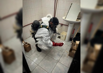 Bomberos intervinieron por un derrame de mercurio en una farmacia de Oberá