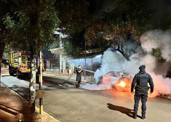 Detuvieron a una mujer acusada de incendiar un auto tras una discusión