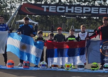 Karting: pilotos misioneros abanderados argentinos en el Sudamericano de Brasil