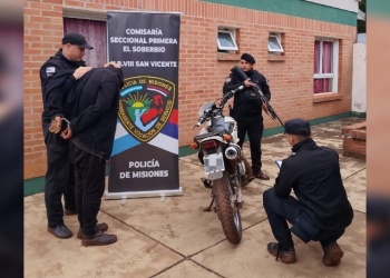 El Soberbio: terminó arrestado tras intentar escapar con una motocicleta robada