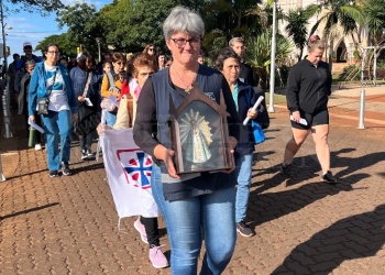 Caminata por el Día de la Virgen de Luján y los 70 años de Cáritas