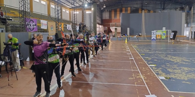AL BLANCO. Competidores de toda la provincia dijeron presente durante el finde.