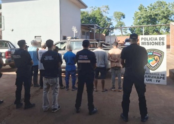 Demoraron a siete hombres por presunta usurpación en Garuhapé-Mí
