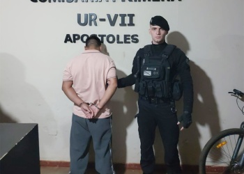 Detuvieron a un hombre acusado de amenazar con un arma luego de una pelea en una cancha