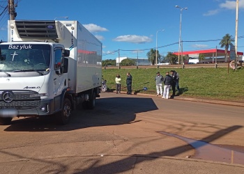 Un motociclista de 20 años resultó herido tras chocar con un camión en Garupá