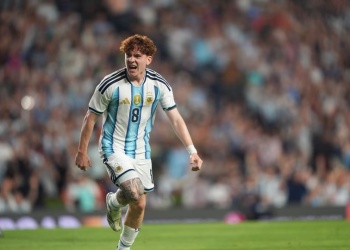 Argentina gole� a Islandia en su �ltimo amistoso antes del Mundial