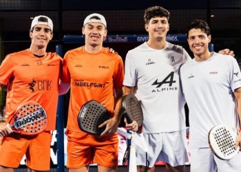Pádel: Augsburger no pudo ante los número uno