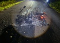 Un motociclista sufrió graves lesiones tras chocar contra un tractor