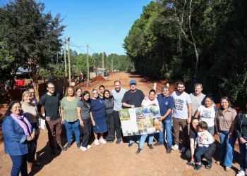 Passalacqua supervisó obras en Oberá y destacó el trabajo conjunto con los vecinos para impulsar el desarrollo urbano
