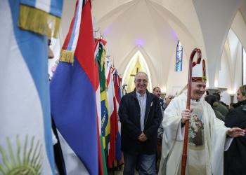 Passalacqua acompañó la celebración de San Antonio de Padua y el aniversario de la Diócesis de Oberá