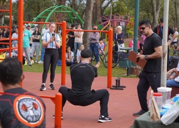 Inauguran un “Parque de Calistenia” en Apóstoles
