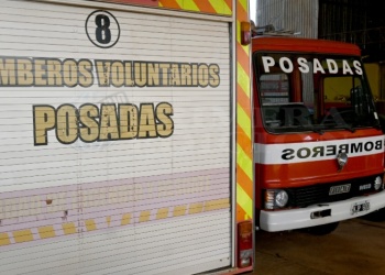 Bomberos Voluntarios de Posadas buscan sumar nuevos aspirantes a su cuerpo activo