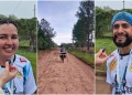 “Latinoamérica es hermosa”: la experiencia de una pareja colombiana que llegó a Misiones en bicicleta